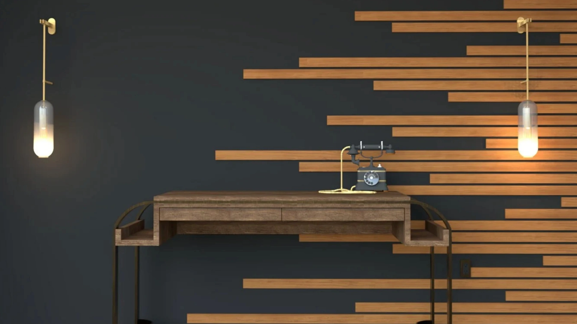 Accent wall design 5